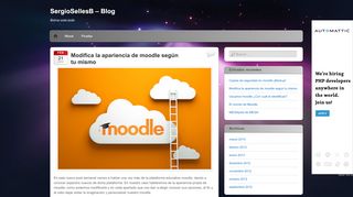 
                            11. Modifica la apariencia de moodle según tu mismo | SergioSellesB - Blog