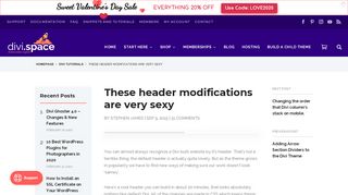 
                            6. Modify the Header of your Divi Website in a Few Quick Steps