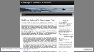 
                            5. Modifying Outlook Web Access Login Page | Ramblings of a former IT ...