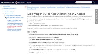 
                            10. Modifying the User Accounts for Hyper-V Access