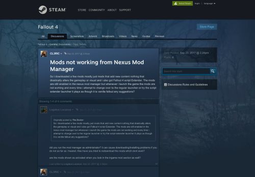 
                            5. Mods not working from Nexus Mod Manager :: Fallout 4 General ...