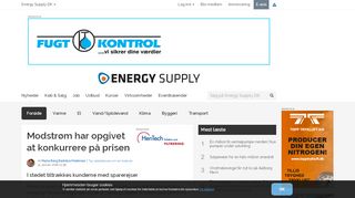 
                            13. Modstrøm har opgivet at konkurrere på prisen - Energy Supply DK