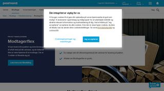 
                            3. Modtagerflex - når du ikke er hjemme | PostNord