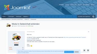 
                            8. Modul in Seiteninhalt einbinden - Erweiterungen - Joomla.de ...