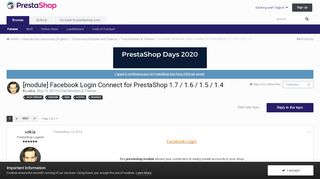 
                            6. [module] Facebook Login Connect for PrestaShop 1.7 / 1.6 / ...
