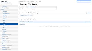 
                            10. Module: FIR::Login — Documentation for fir-cli (1.4.5) - RubyDoc.info