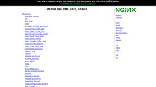 
                            13. Module ngx_http_core_module - Nginx.org