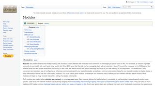 
                            6. Modules - ZNC