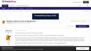 
                            13. Modulo Calcolo Costi di Spedizione - Vendite online e SEO - PrestaShop