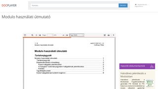 
                            7. Modulo használati útmutató - PDF - Docplayer.hu