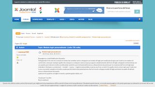 
                            2. Modulo login peraonalizzato - Joomla.it Forum