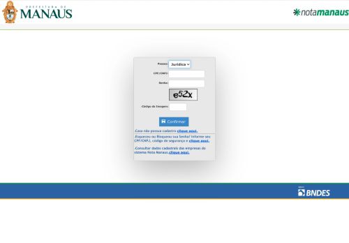 
                            3. Modulo Nota Fiscal: Login do Sistema