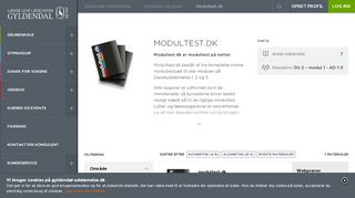 
                            2. modultest.dk - Gyldendal Uddannelse
