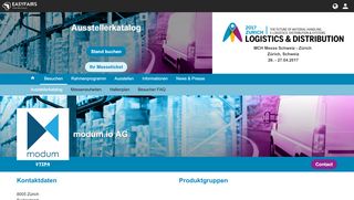 
                            12. modum.io AG - Ausstellerkatalog / Logistics & Distribution 2017, Zürich ...