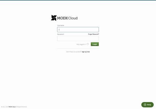 
                            9. MODX Cloud Dashboard