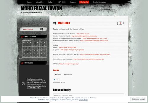 
                            13. MoE Links | mohd faizal irwan