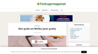 
                            10. Mofibo Gratis - Læs stor guide om tjenesten | Forbrugermagasinet