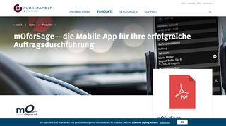 
                            7. mOforSage – die Mobile App für Ihre erfolgreiche ...