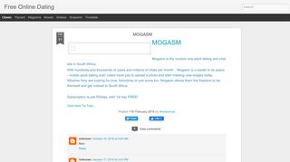 
                            7. MOGASM | Free Online Dating