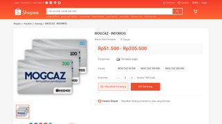 
                            12. MOGCAZ - INDOMOG | Shopee Indonesia