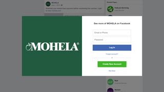 
                            9. MOHELA - Schedule your student loan payment before... | Facebook