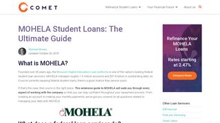 
                            13. MOHELA Student Loans: The Ultimate Guide | CometFi