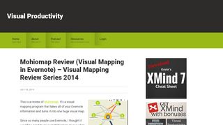 
                            11. Mohiomap Review (Visual Mapping in Evernote) - Visual Productivity