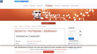 
                            7. MOHITO / Potsdam / Germany - DJ Toka | DJToka