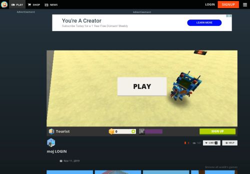 
                            8. moj LOGIN - KoGaMa - Play, Create And Share Multiplayer Games