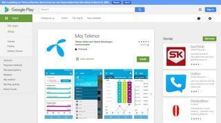 
                            4. Moj Telenor - Apps on Google Play