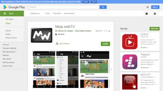 
                            8. Moja webTV - Apps on Google Play