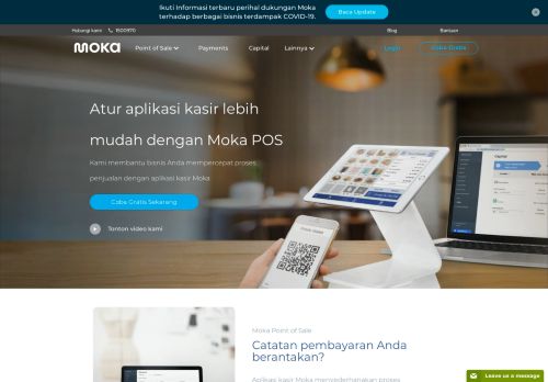 
                            2. Moka POS - Aplikasi Kasir Berbasis Cloud untuk Semua Bisnis