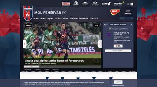 
                            12. MOL Vidi FC hivatalos weboldala - Official website |... | molvidi.hu