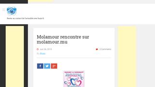 
                            6. Molamour rencontre sur molamour.mu – Buzz fr