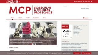 
                            1. Molecular & Cellular Proteomics