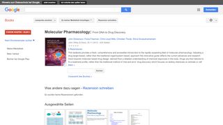 
                            10. Molecular Pharmacology: From DNA to Drug Discovery