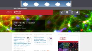 
                            2. Molecular Psychiatry - Nature