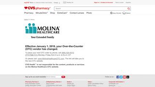 
                            8. Molina Health Care - Choose Your Plan To Get Started - CVS.com