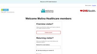 
                            4. Molina Healthcare: OTCHS Login