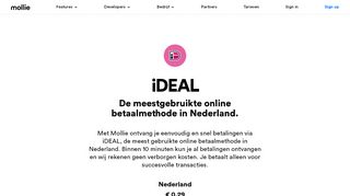 
                            10. Mollie - Snel en Betrouwbaar iDEAL Betalingen Accepteren