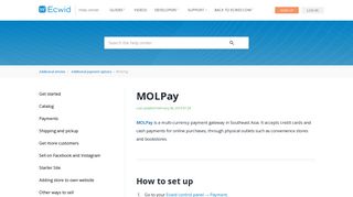 
                            7. MOLPay – Ecwid Help Center - Ecwid Support