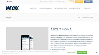 
                            7. MoMa, Mobile Management Application - Nayax