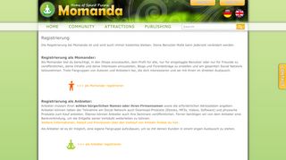 
                            6. Momanda - Home of Spirit People - Registrieren