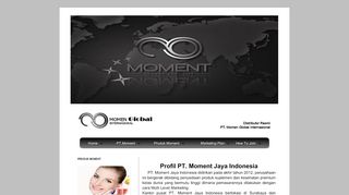 
                            8. Momen Global: Profil PT. Moment Jaya Indonesia