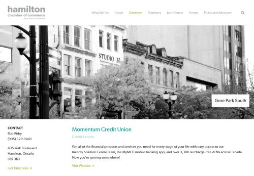 
                            9. Momentum Credit Union | Hamilton Chamber of Commerce