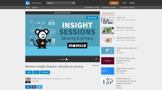 
                            9. Momice Insight Session: security en privacy - SlideShare
