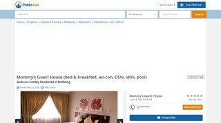 
                            13. Mommy's Guest House (bed & breakfast, air-con, DStv, WiFi, pool ...
