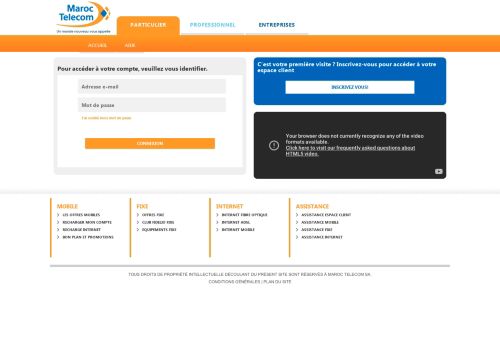 
                            3. Mon Compte : la boîte à outils de votre compte Internet - Maroc Telecom
