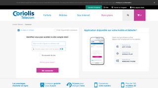 
                            1. Mon espace client Coriolis et Moi