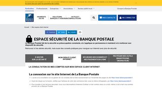 
                            4. Mon espace client internet – La Banque Postale